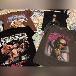 Pacsun graphic tee bundle size small/medium